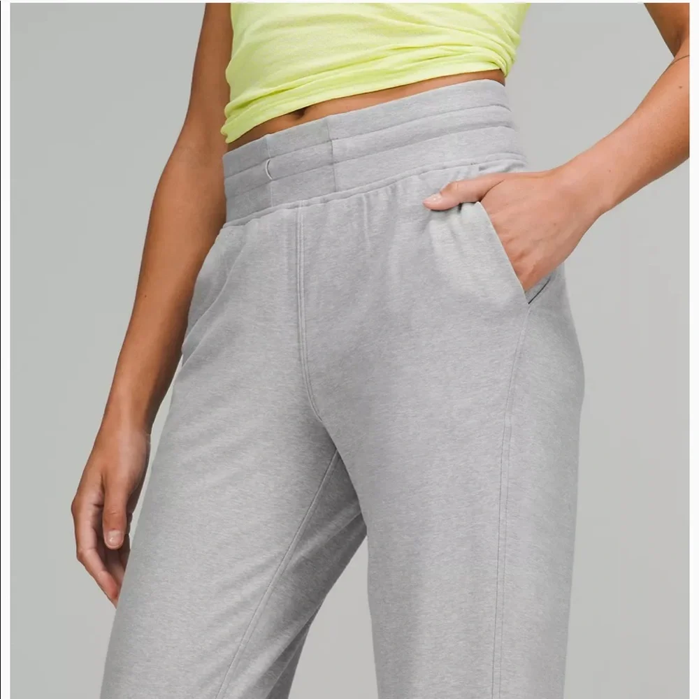 Lululemon Ready to Rulu High-Rise Jogger in Heather Grey - Picture 2 of 8